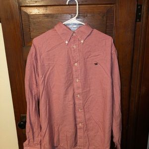Southern Marsh Houndstooth Dress Shirt XL